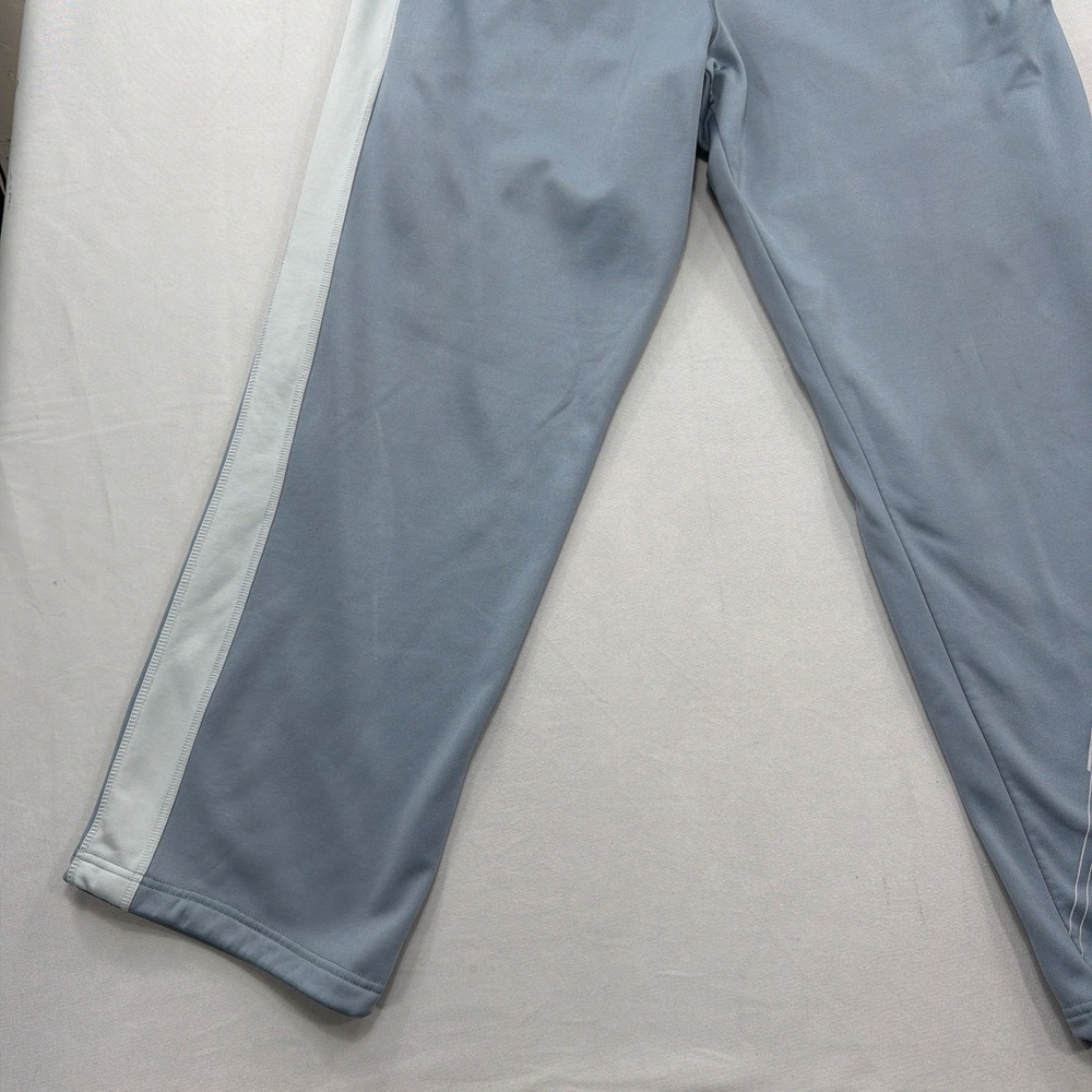 Nike Pants Therma-FIT Fleece Graphic Logo Side Stripe Gray Mens XL - Picture 2 of 9